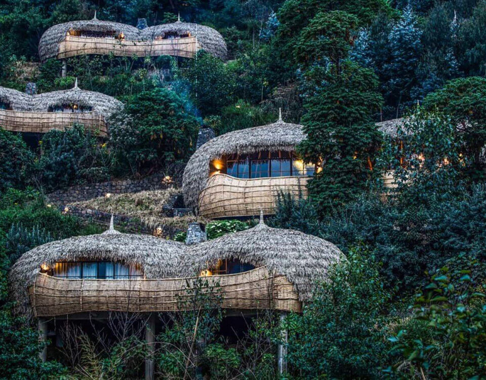 What Architectural Inspiration Lies Behind the Eco-Luxury Design of Bisate Lodge?