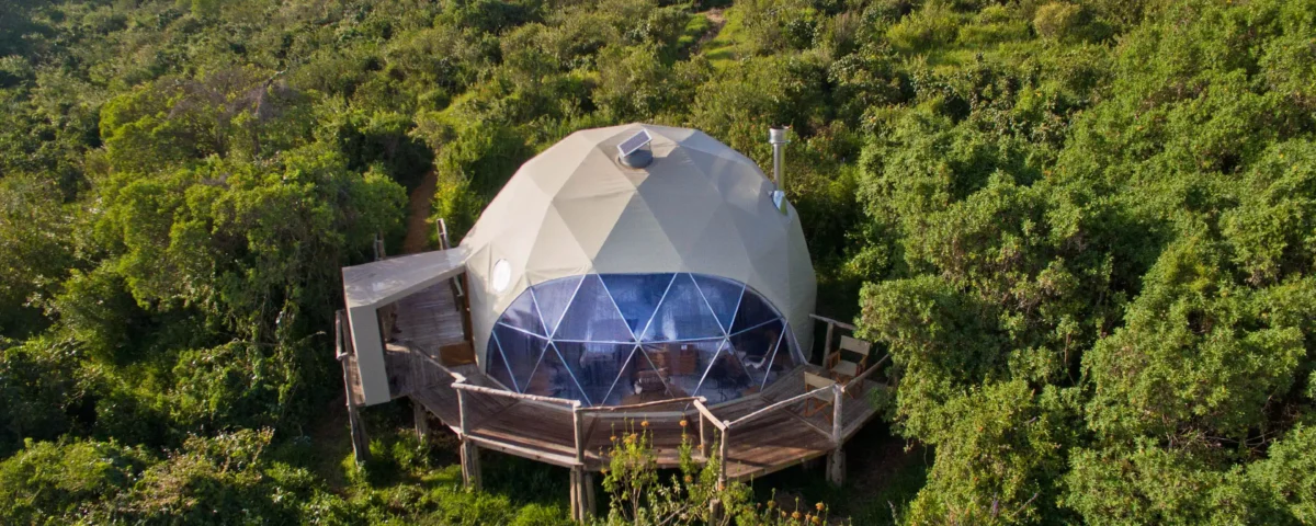 What Views Can Guests Expect from the Glass-Fronted Domes of The Highlands?