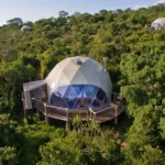 What Views Can Guests Expect from the Glass-Fronted Domes of The Highlands?