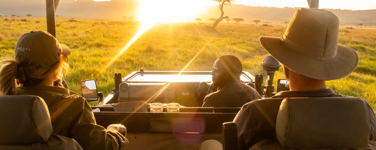 Are night drives permitted in the immediate vicinity of Angama Mara or The Highlands?