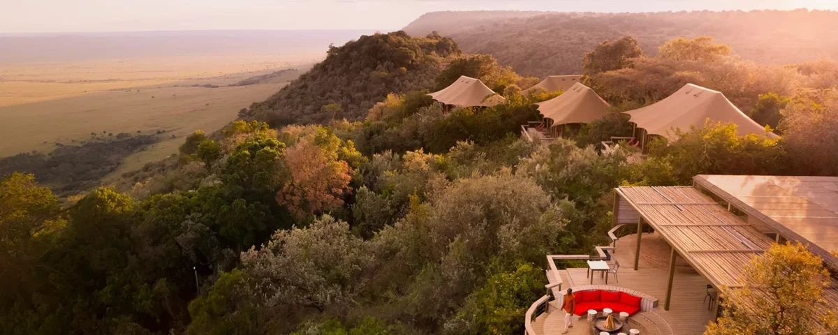 How High is Angama Mara Suspended Above the Floor of the Great Rift Valley?