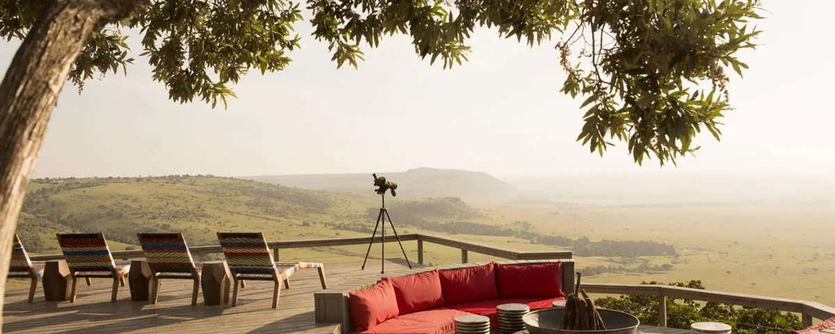 What is the inspiration behind the name "Angama Mara," and what does it mean in Swahili?