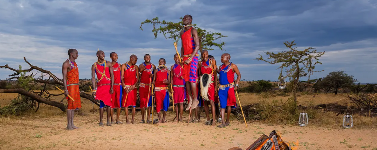 What authentic interaction opportunities exist with the Maasai communities near these lodges?