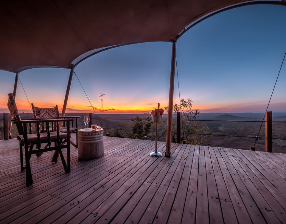 What Characterizes the Ultra-Exclusive "Loisaba Lodo Springs" Tented Design?