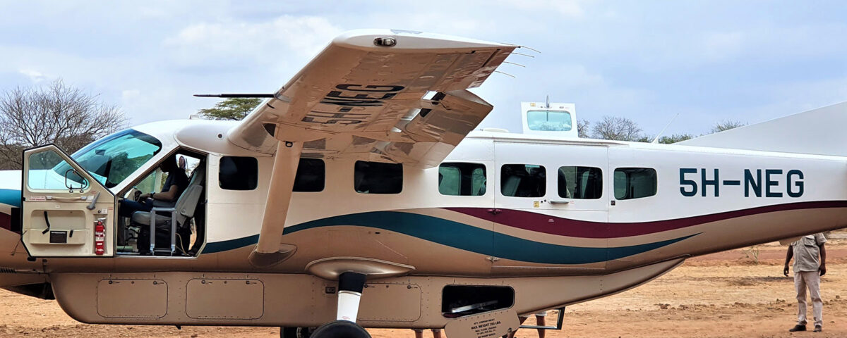 How Does the Itinerary Manage the Transition Between Kenyan and Tanzanian Aviation Airspace?