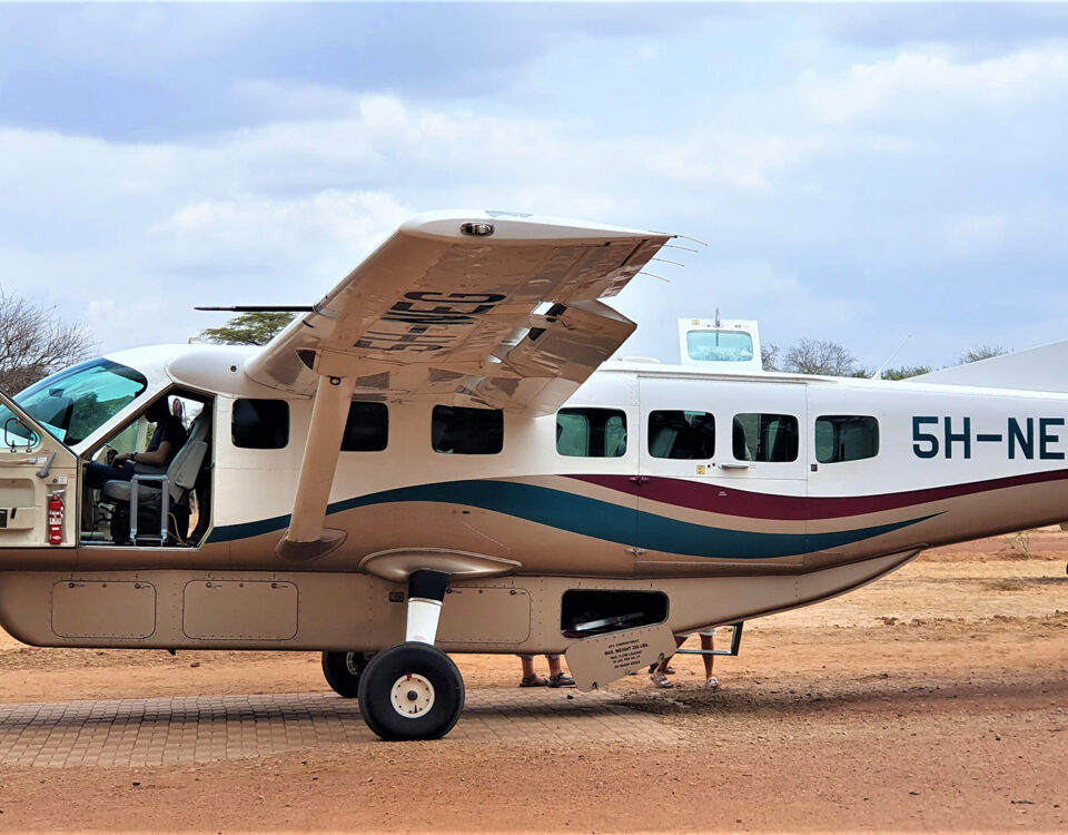 How Does the Itinerary Manage the Transition Between Kenyan and Tanzanian Aviation Airspace?