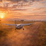 Which Private Light Aircraft Models are Most Commonly Used for Fly-In Luxury Safaris?