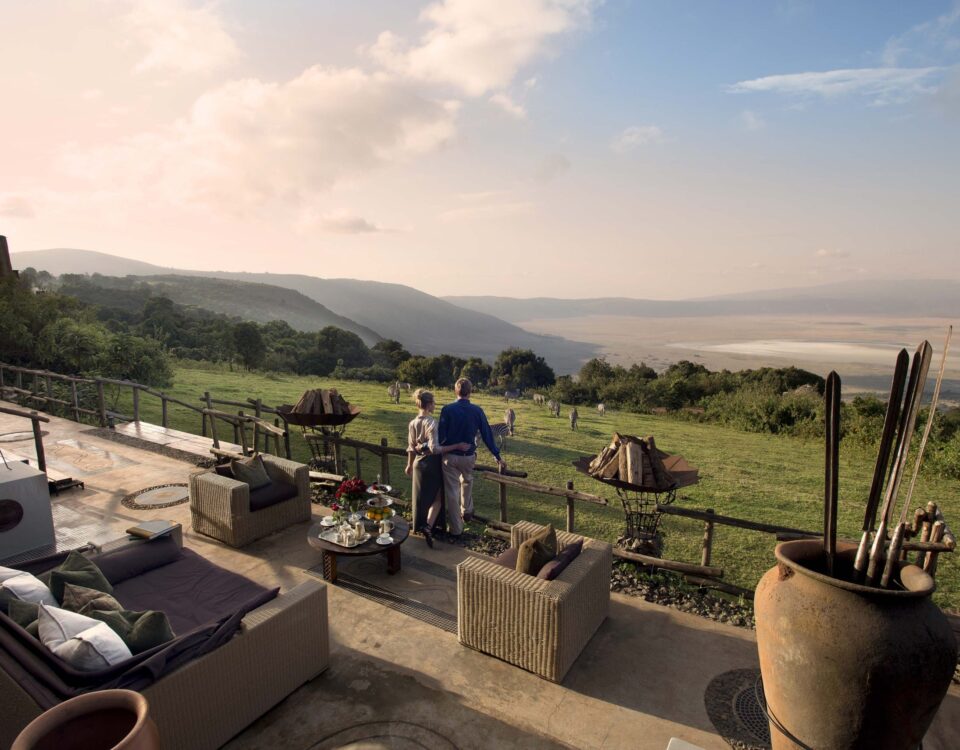 What Exclusive Activities Can Guests at The Highlands Enjoy on the Edge of the Ngorongoro Crater?