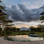 What Amenities Are Included in the Main Guest Areas of Angama Mara, Such as Fitness Centers or Infinity Pools?