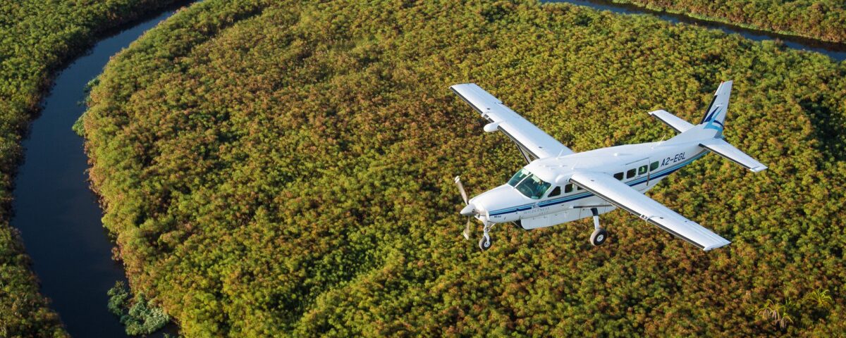 What safety protocols are in place for light aircraft operations utilizing bush airstrips?