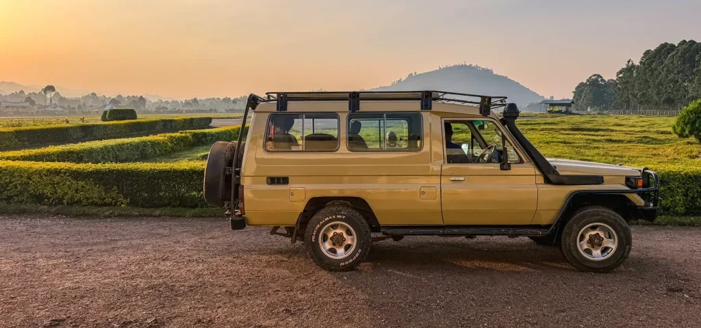 How does flying between camps eliminate the logistical challenges of East Africa’s Dirt Roads?